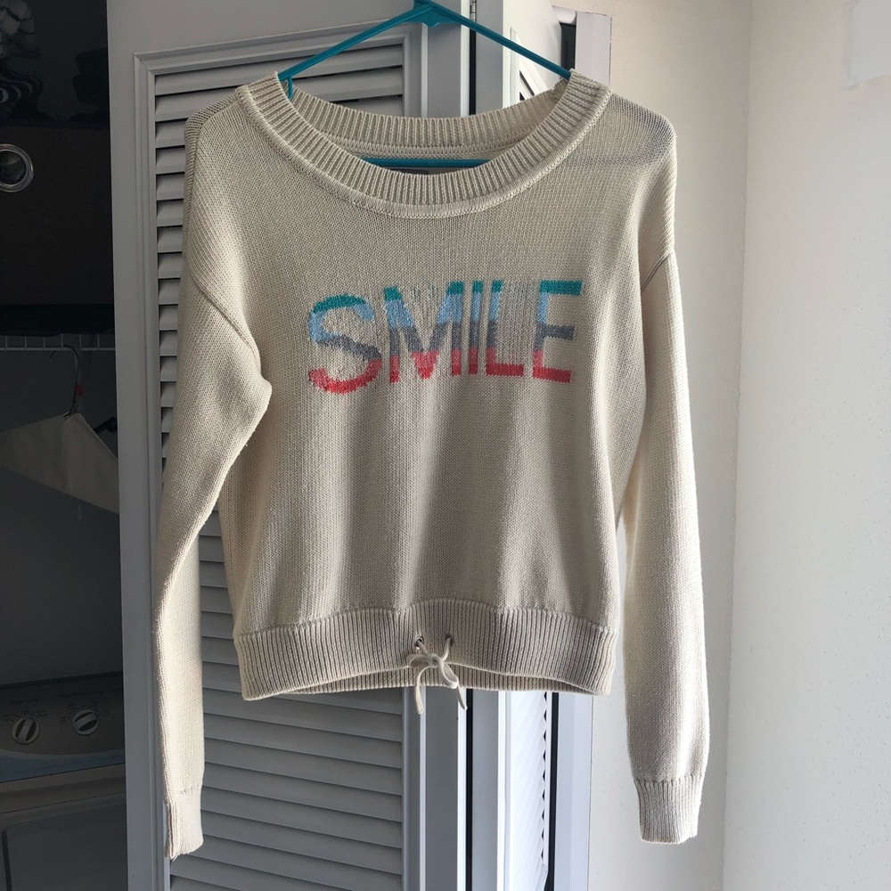 Smile aerie sweater
